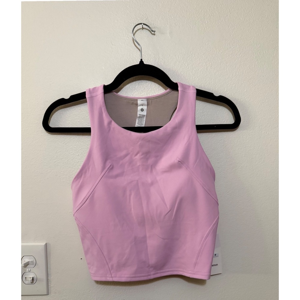 Lululemon Wundertrain Racerback Tank Vitapink Size 6 NWT